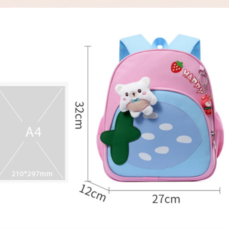 Wholesale  Cute Cartoon Children's Bookbag, Kindergarten Schoolbag, 4-8 Year Old Baby Backpack  Preschool Bag for Toddlers