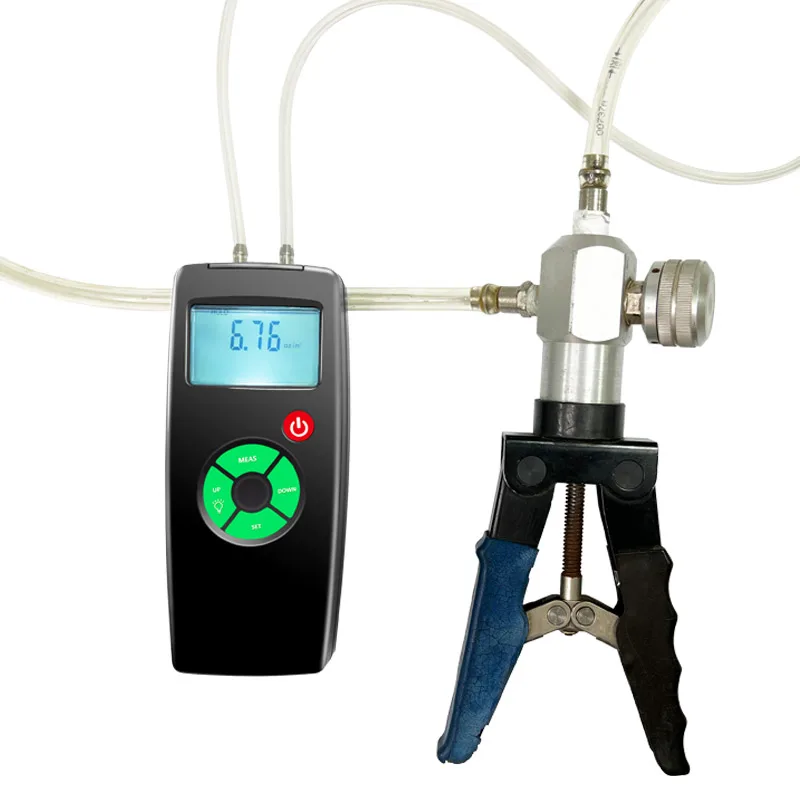 

Portable High Pressure Digital Air Conditioner Differential Pressure Gauge Manometer