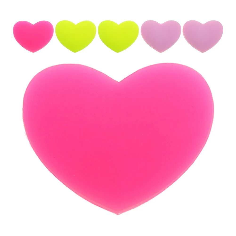 

6Pcs Heart Shape Tennis Racket Dampeners Silicone Vibration Absorber Shock Reducer for Enhanced Control Visibility Fun Gameplay