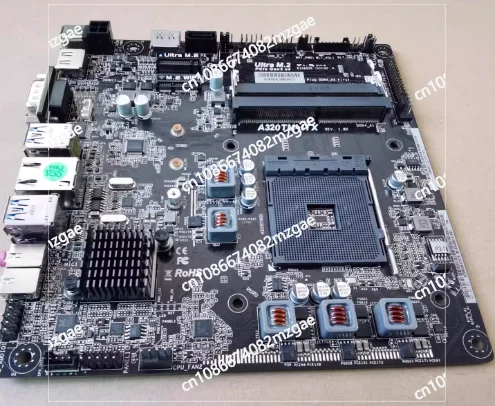 AM4 A320 Motherboard High-end A320TM-ITX AMD Ruilong R5 5500 M.2 PCIE 3.0 Dual HD -MI supports Win11 mini-computer view 4