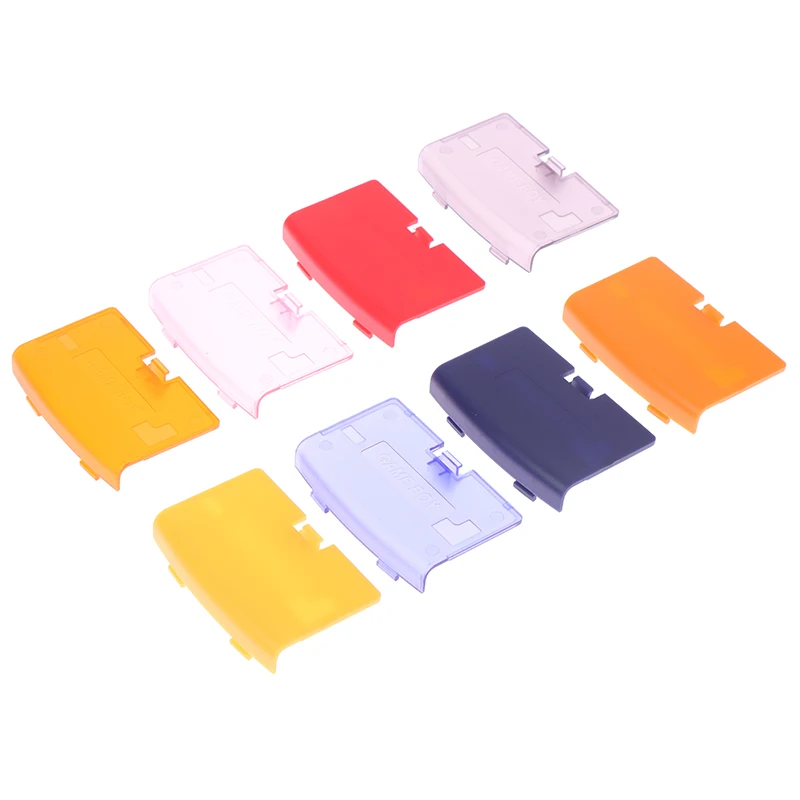 1Pc Plastic Game Battery Cover For GBA Battery Case Door Replacement Back Door Case Repair