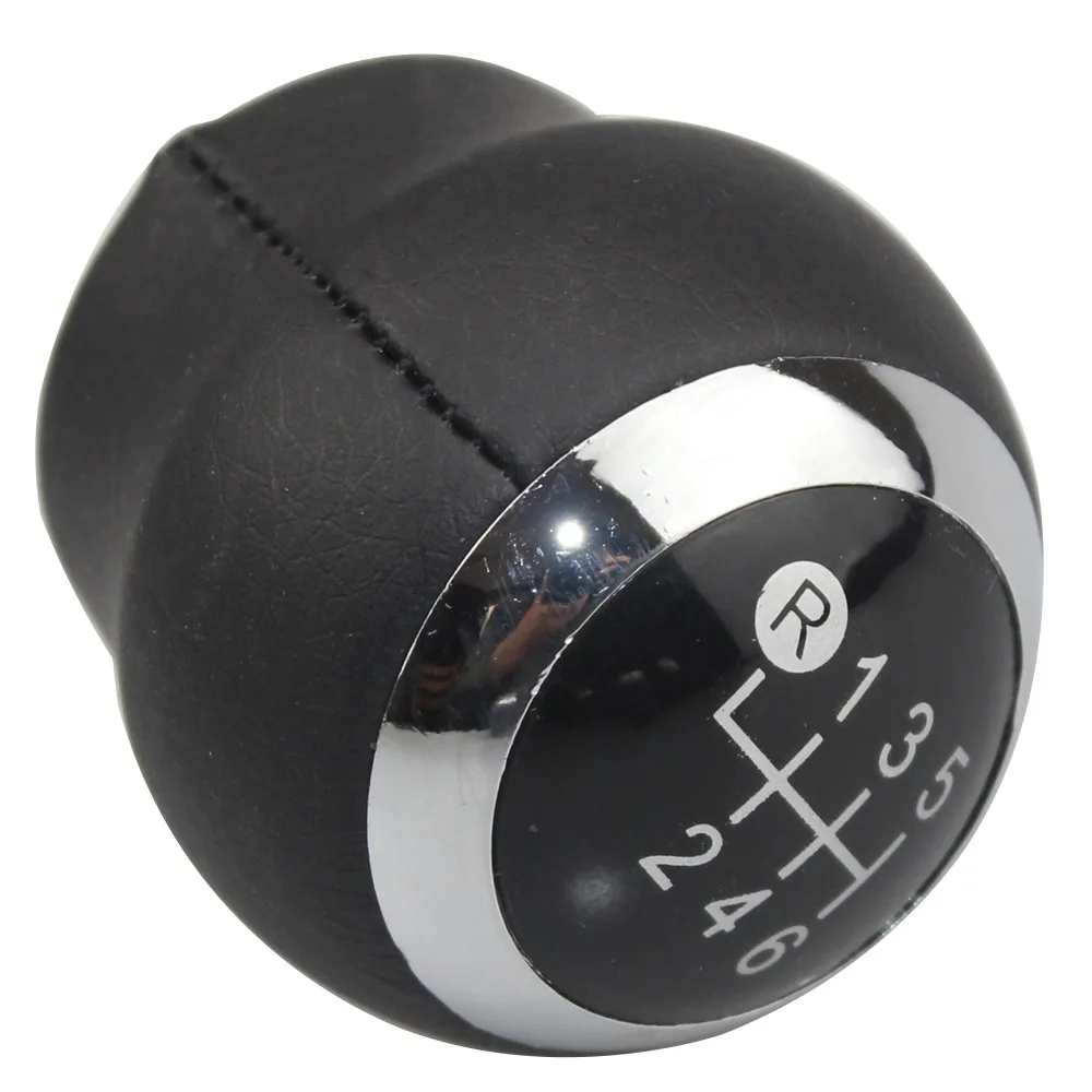 5/6 Speed Car PU Leather Gear Shift Knob Leather Handleball for Toyota Corolla Yaris Auris Avensis Corolla Rav4