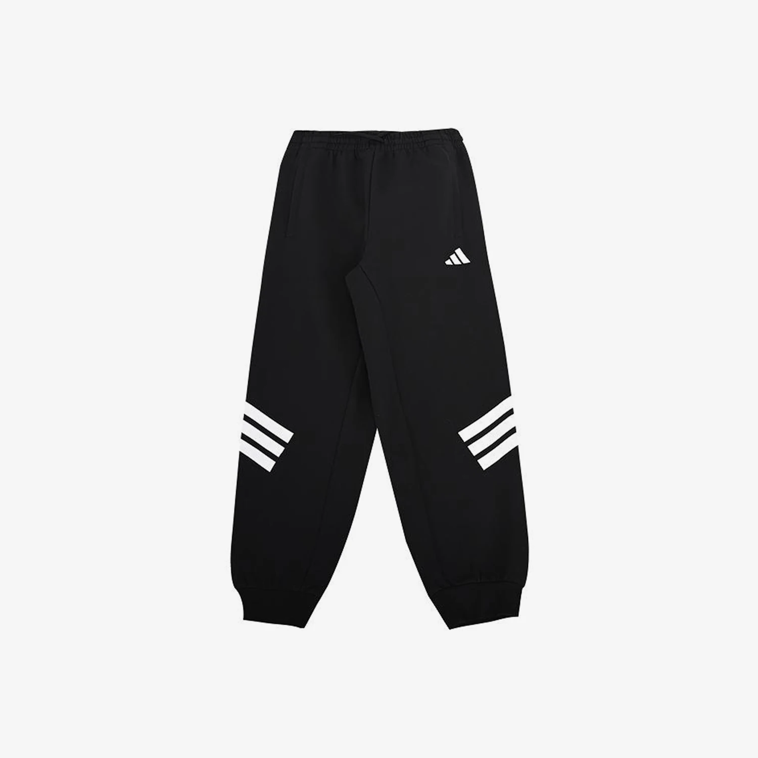 

Оригинальные спортивные брюки Adidas для больших детей, новая модель весна-осень, трикотажные, с завязками на штанинах, JD1298