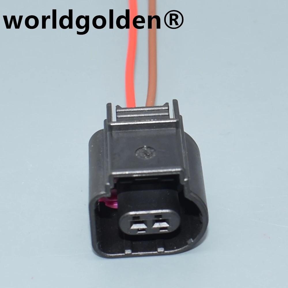 worldgolden Temperature Water Temperature Compressor Sensor Connector Plug Wire Cable Pigtail 8K0973702 8K0 973 702 8K0973702D