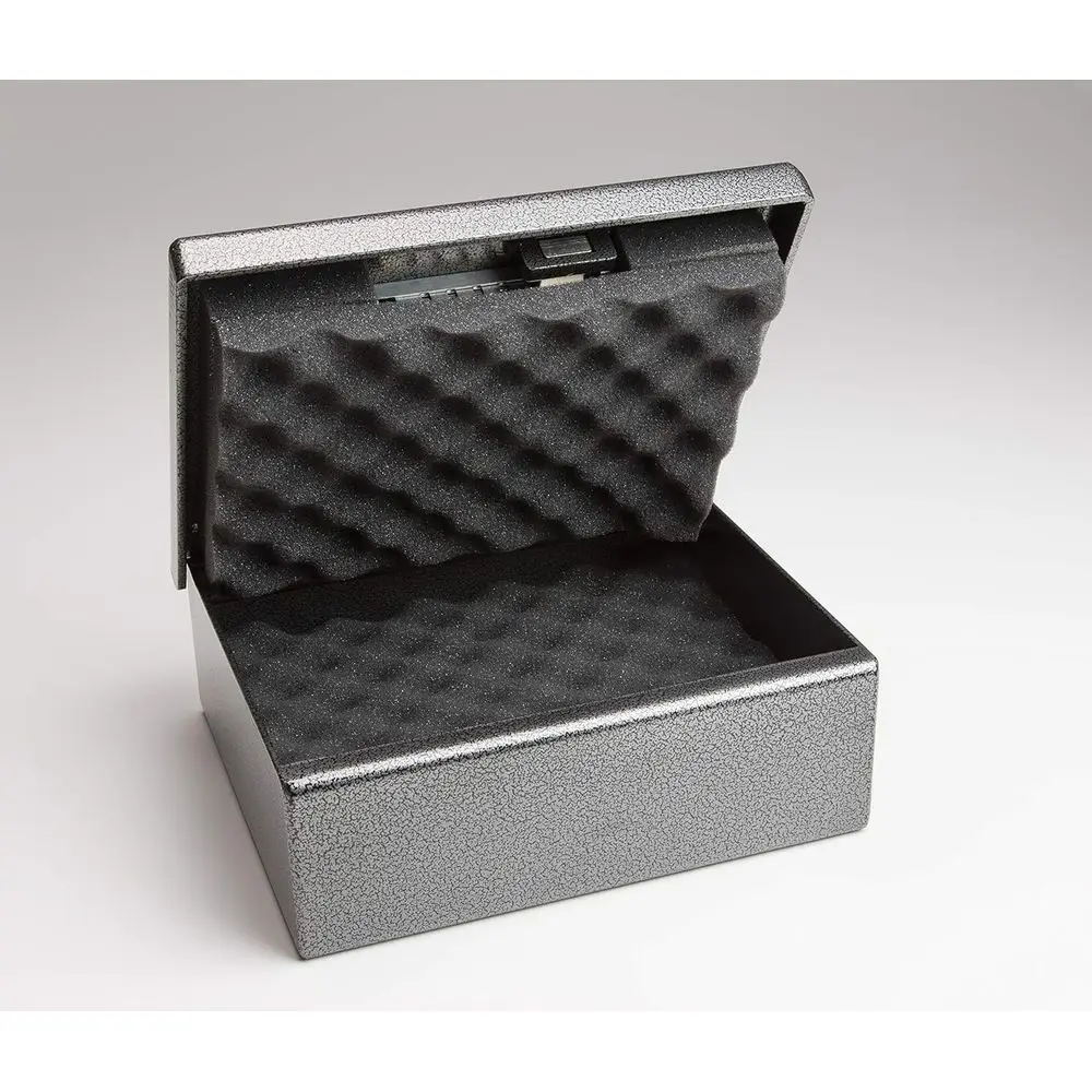 California DOJ Approved Pistol Safe - Quick Access Mechanical Lock, Heavy-Duty Steel Security for Handguns