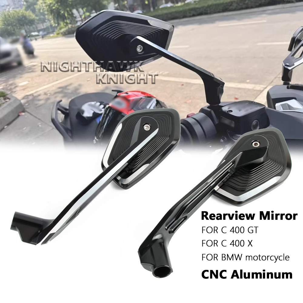 Rearview Mirror For BMW C400X C400GT c 400 gt c 400 x Motorcycle Accessories CNC Aluminum Rear Side View Mirrors