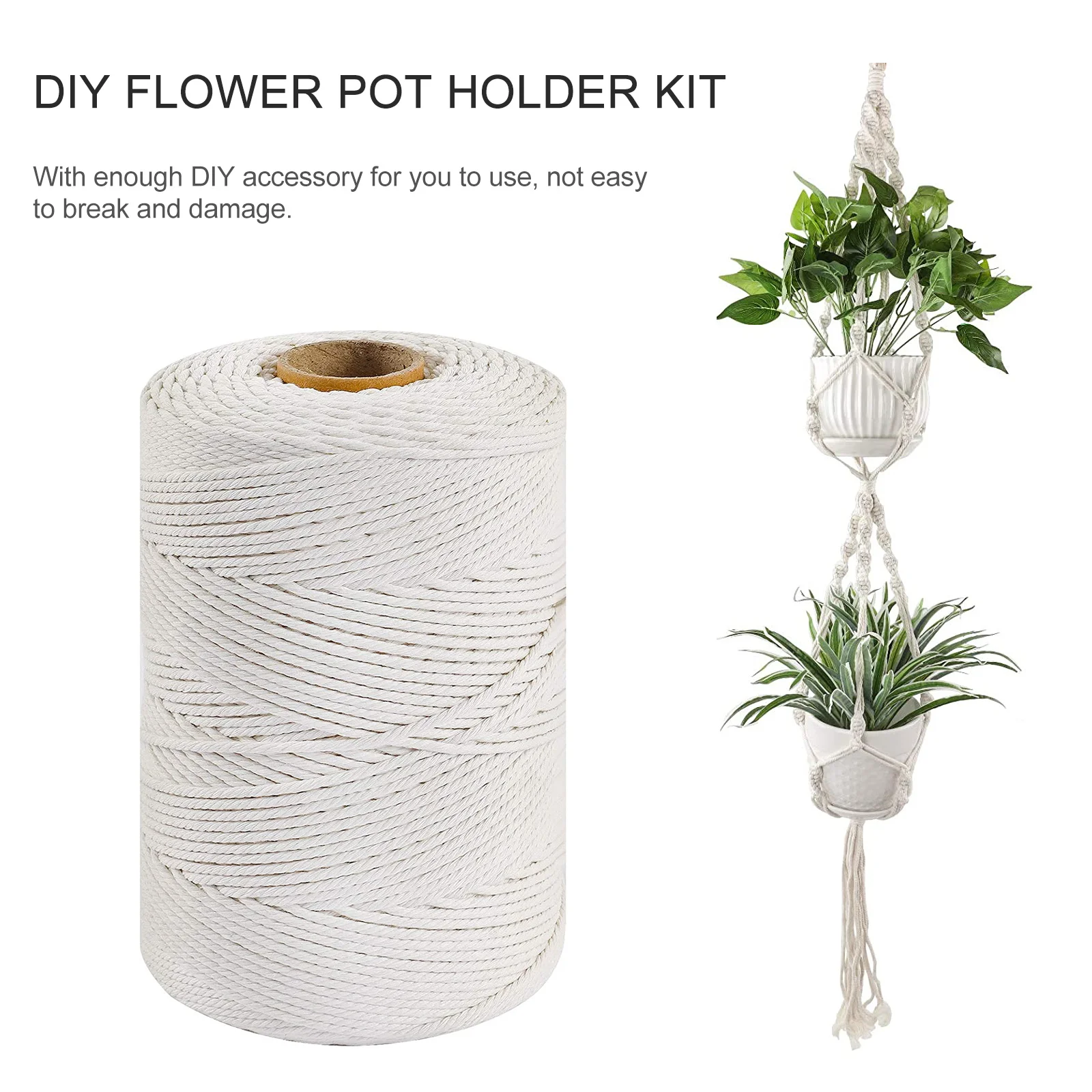 1 مجموعة Diy بها بنفسك اناء للزهور طقم حامل دائرة خشبية قضيب حبل القنب المواد ل مكرامية الجدار الشنق نسيج الحرفية البوهيمي ديكور Diy بها بنفسك