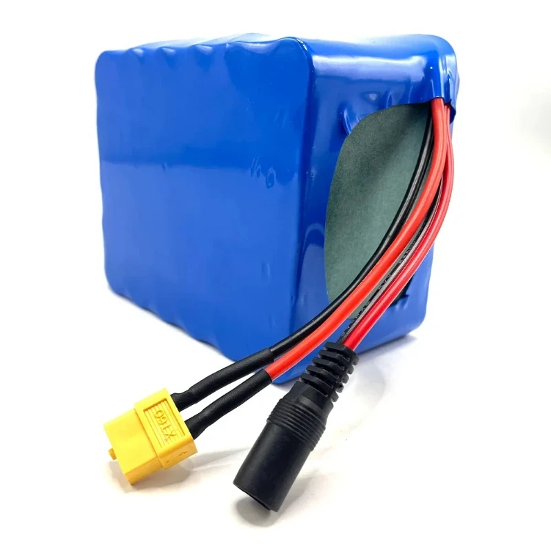 New 11.1V 12V 35000mAh 3S10P Lithium Ion 18650 Battery Pack with BMS for Bait Boat Backup Power Supply CCTV Camera Speaker