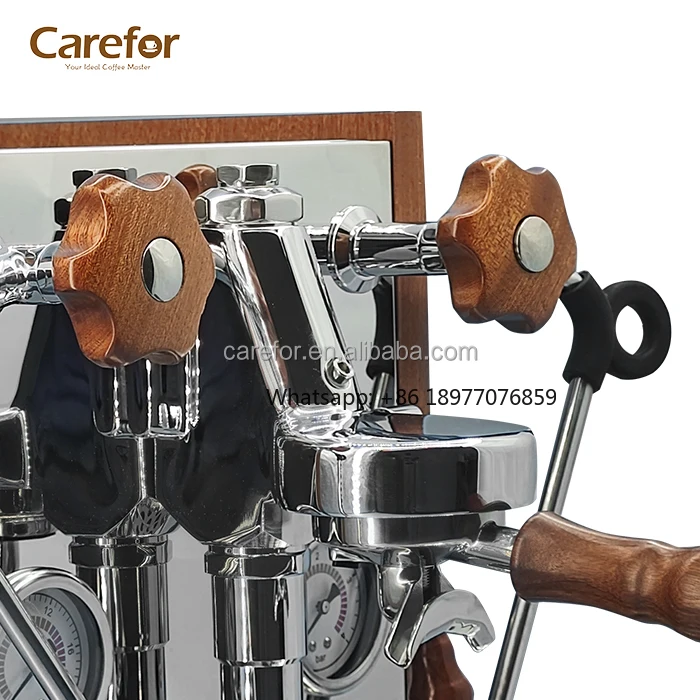2026 NEW Carefor 15 Bar Italy Pump Electric Espresso Commercial Coffee Machine With Milk Frother