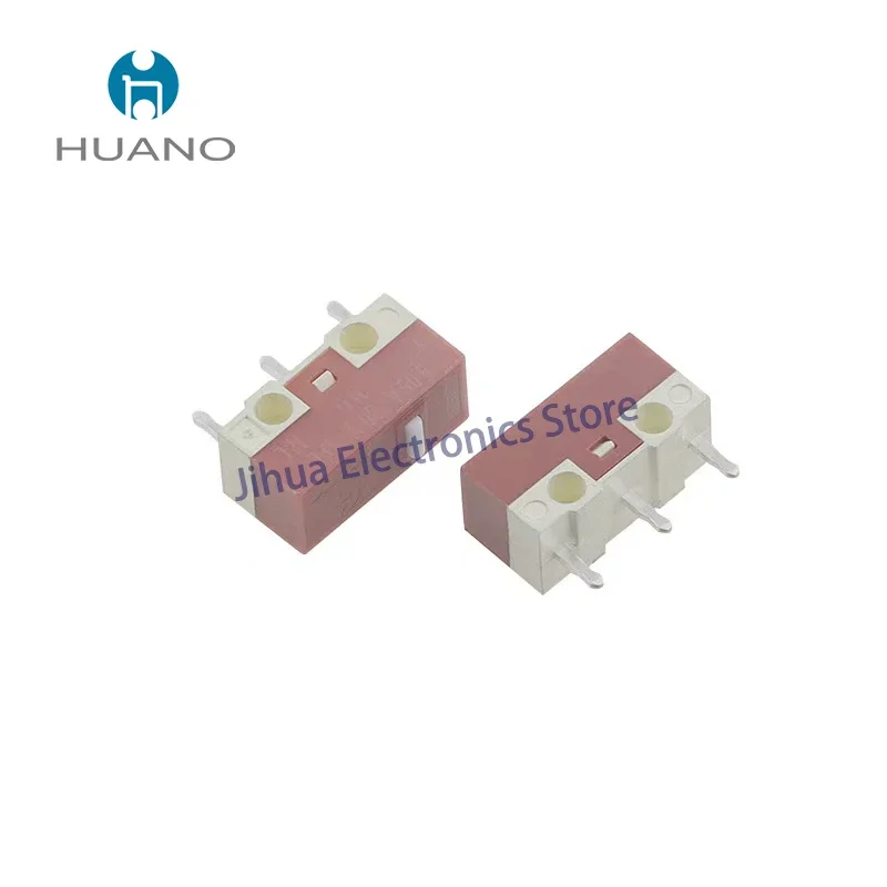 HUANO New Mouse Micro Switch Button Transparent blue Shell Pink Blue Yellow Dot 80 Millions Lifetimes Computer Mouse