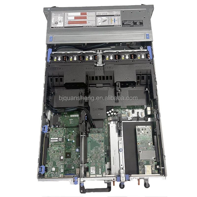 حامل خادم الكمبيوتر المستخدم موديل R740XD R750 R640 R440 R240 R340 1 تيرا بايت القرص الصلب Xeon يدعم معيار SQL Server 2022
