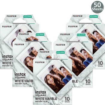 Fujifilm Instax Square White Marble Frame Film Photo Paper (10-50 sheets) for SQ1 SQ10 SQ6 SQ20 Instant Film Camera Share SP-3