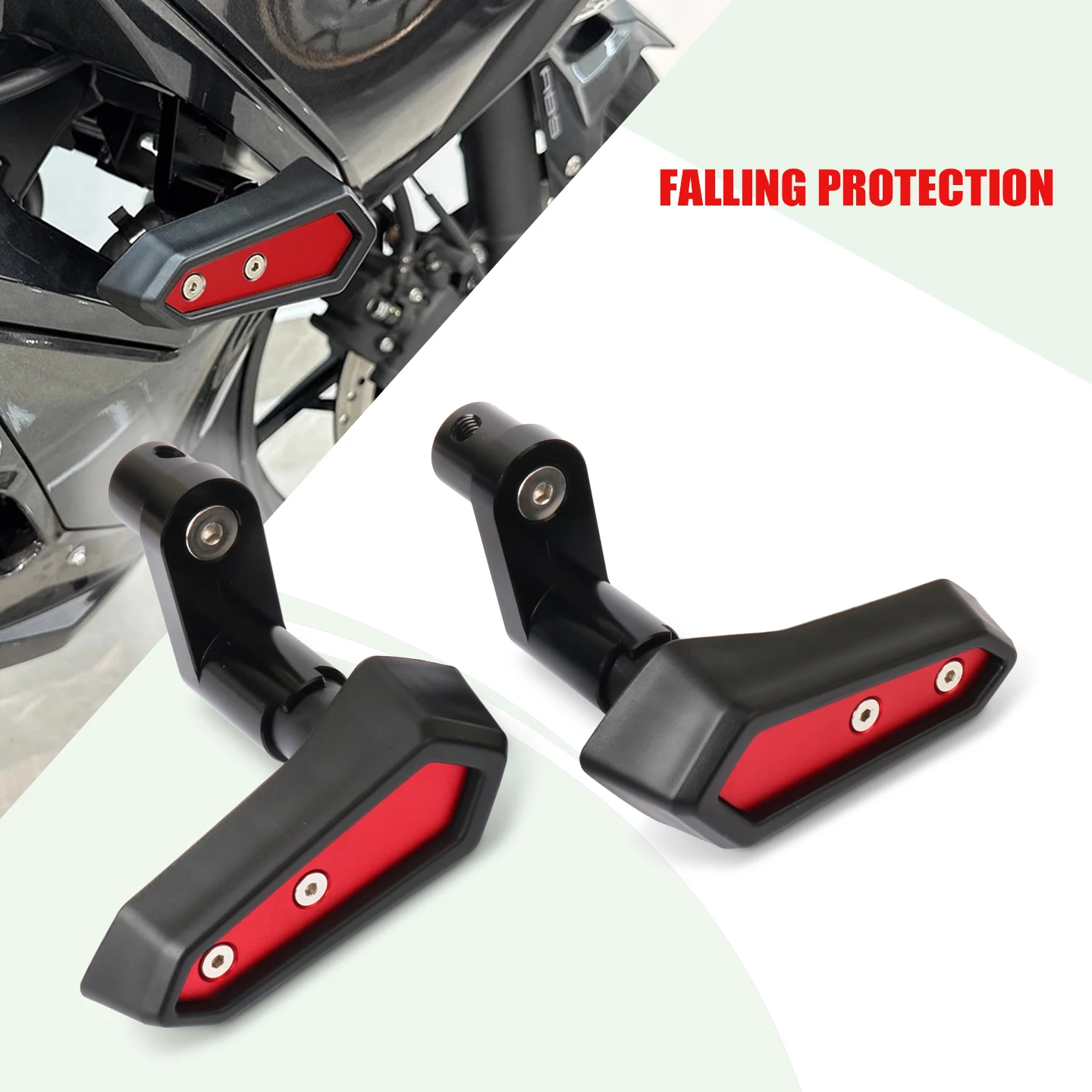 

Motorcycle Slider Frame Slider Engine Protective Guard cover Falling Protection For 500 SE 500 2024 2025
