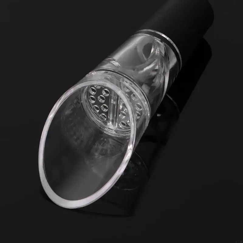 U75C 1Pc for Cross Flowing Wine Aerating Pourer Spout Decanter Aerator Quick Pouring