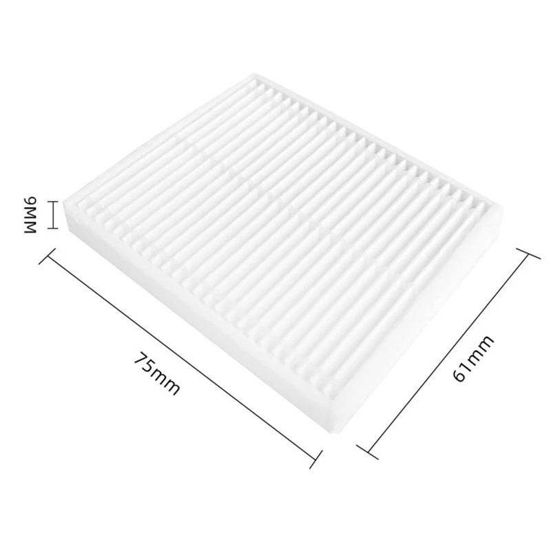Para Xiaomi Robot aspirador E10, E12, B112 piezas de repuesto Cepillo Lateral filtro Hepa fregona trapo repuestos