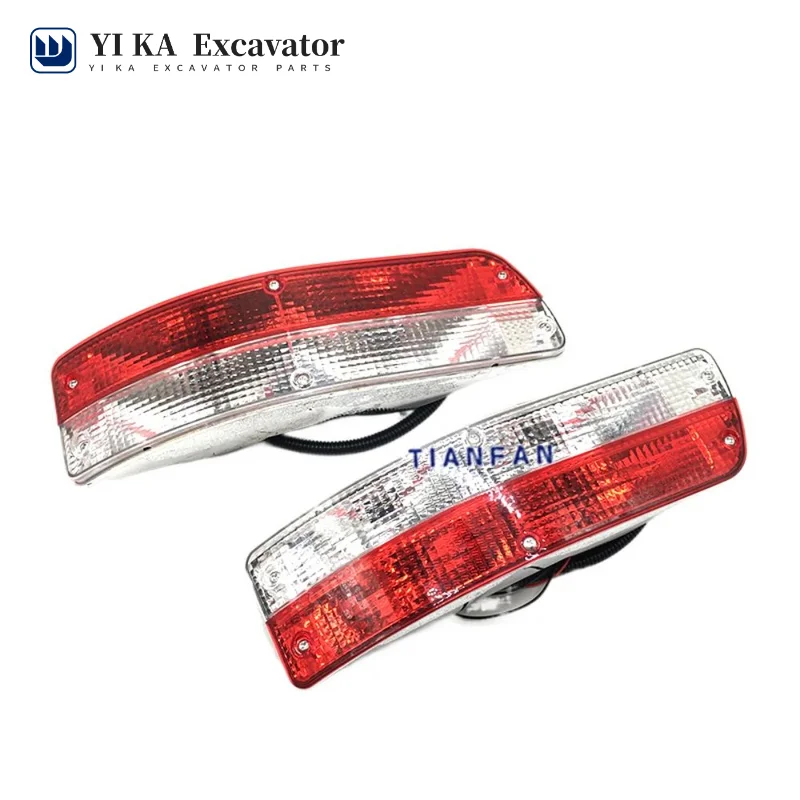 For Kobelco Excavator Accessories SK200/230/250/260/350-8 Super 8-6E Counterweight Lamp Rear Lamp Tail Lamp