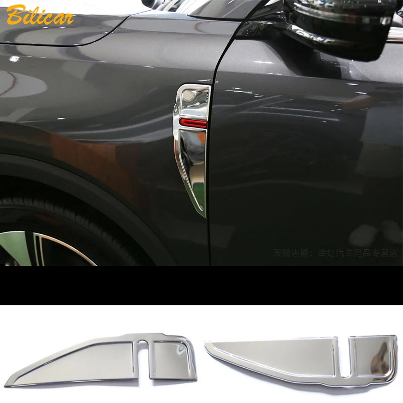 for Changan CS55 Plus 2022 2023 2024 Accessories Carbon Fiber Car Door Side Wing Fender Door Emblem Badge Stickers Garnish Trim