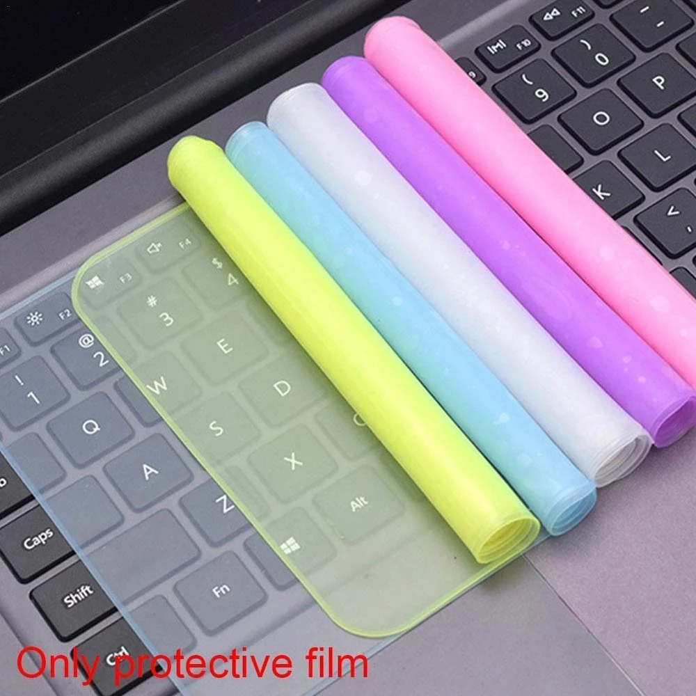 

Universal Keyboard Cover For Laptop Notebook Silicone Protector Skin Laptop Dust Film 12-14 inch and 15-17 inch