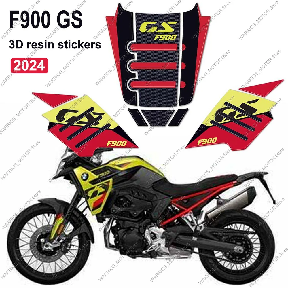 F900GS 3D Gel Resin Sticker Motorcycle Tank Pad Sticker f900gs Tank Pad Side Protection Sticker Accessories For BMW F900GS 2024