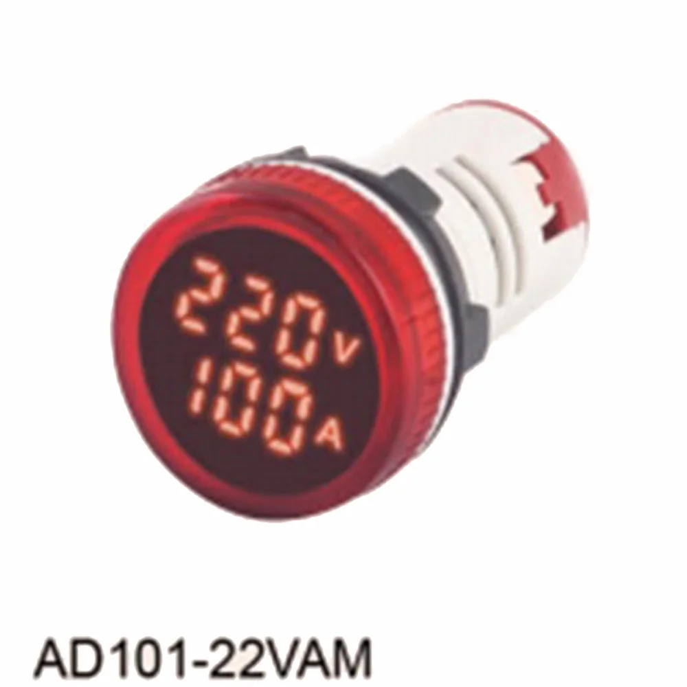 Practical Voltage Current Indicator, LED Display, 50 500V AC 0 100A, Suitable for Textiles and Other Industries