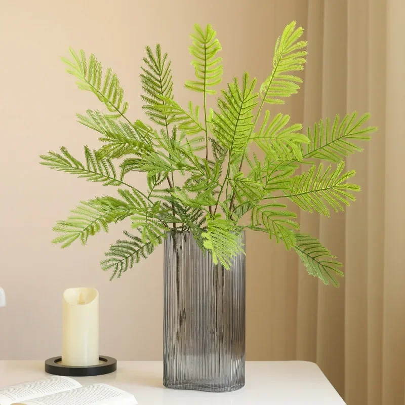 Plante de Mimosa Artificielle pour Centre Commercial Rustique, Décor d'Entrée de Maison, Accessoire de Photographie Florale de Gand, Décoration de Salon, 89cm