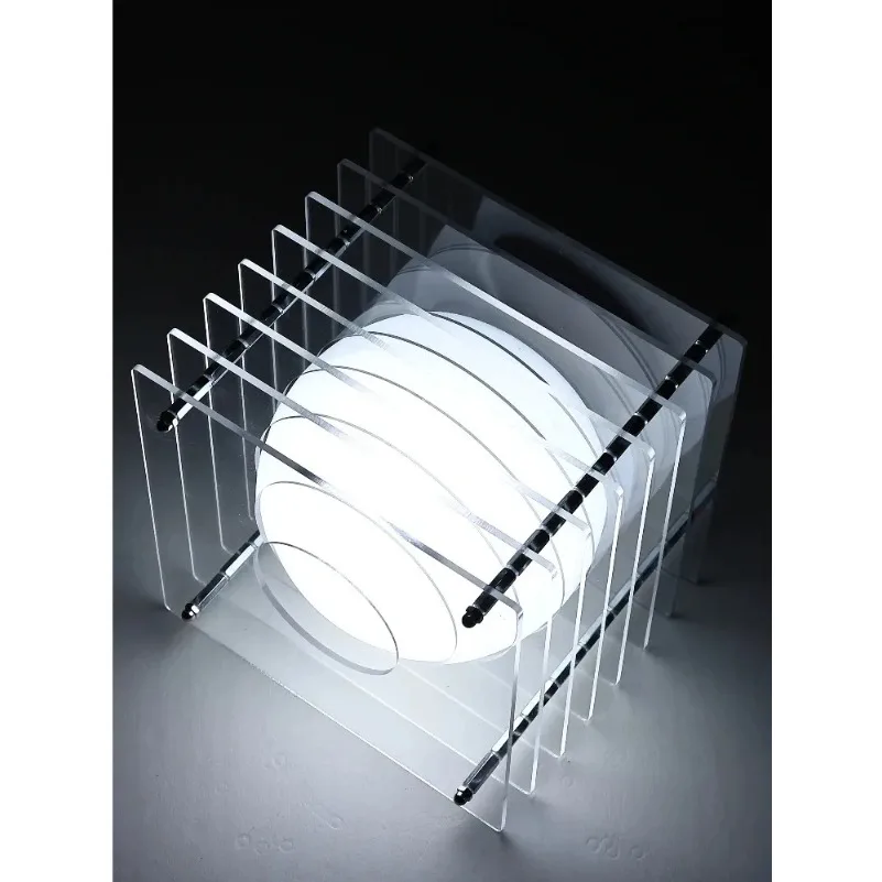 

DIY Acrylic Thousand Layer Lamp Moon Lamp Desktop Decoration Suspended Atmosphere Lamp Creative Gift