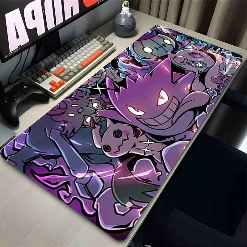 Mouse Pad Non-Slip Rubber Edge locking mousepads Game play mats notebook computer Pad table mat PC carpet G-Gengar Mousepad XXXL