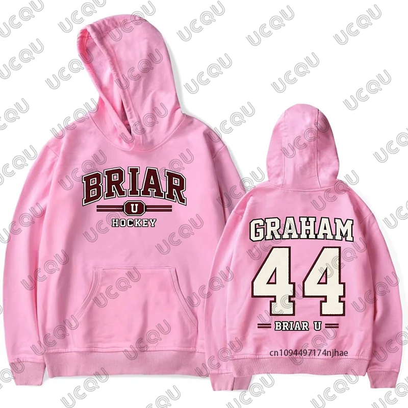 2026 Off Campus Briar University Graham 44 Baumwoll-Hoodies für Männer und Frauen, langärmelige Pullover, lässige Sportbekleidung, übergroße Oberteile – Detail 10