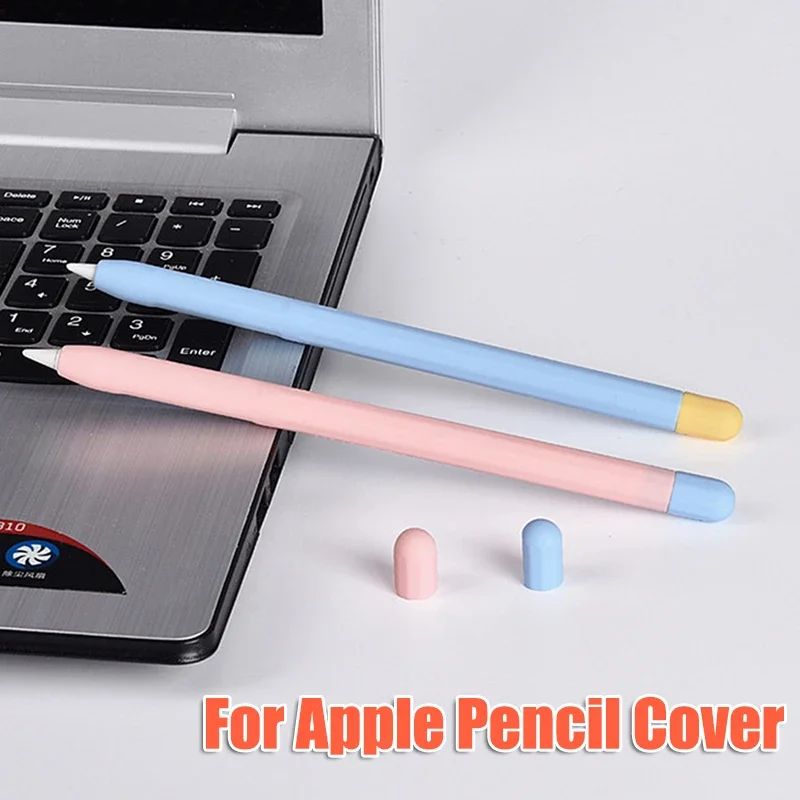 

Soft Silicone Pen Case For Apple Pencil 2nd Generation Stylus Pen Cover For Apple Pencil 2 Gen Protective Cases Accessories Capa