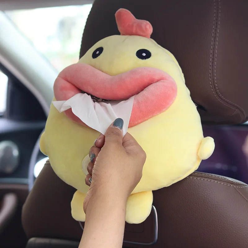 Car tissue box Car paper box Funny hanging armrest box