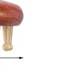 

29-Tooth Meridian Brush Wooden Rubber Handle Massage Brush Multipurpose Head Neck Leg Body Gua Sha Beauty & Body Massage Tool