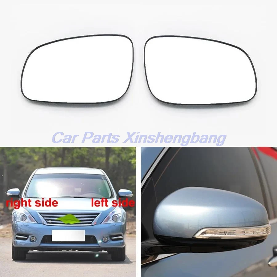 

For Nissan Teana 2008 2009 2010 2011 2012 Car Reflective Lens Rearview Mirror Lenses Glass with Heating 96302KA90A 96301KA90A