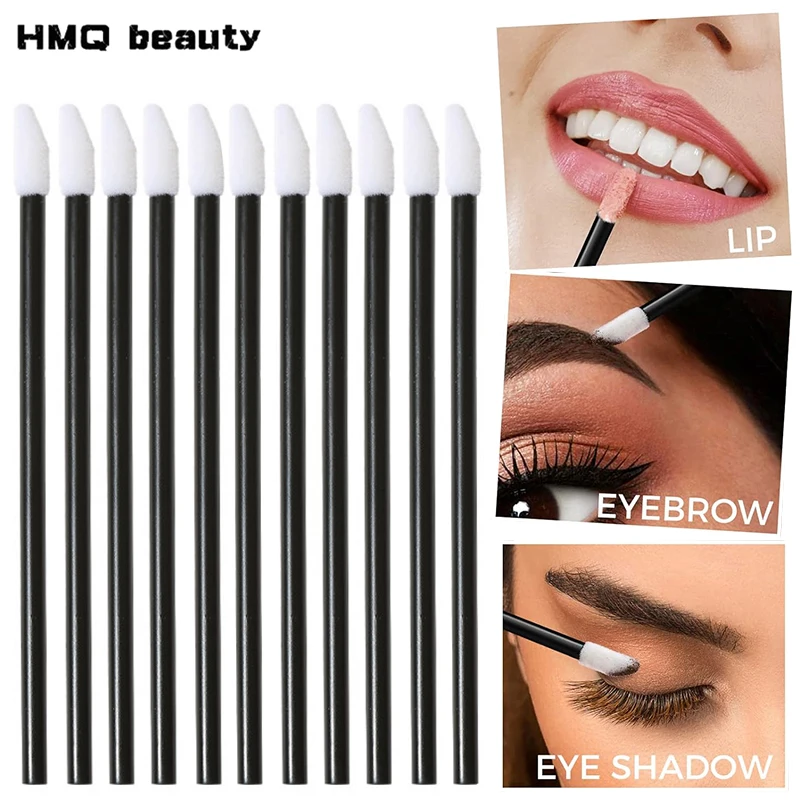 100/50pcs Disposable Eyelash Brushes Lip Brushes Eyelash Removal Tools Clean Mascara Applicator Eyelash Extension Makeup Tools