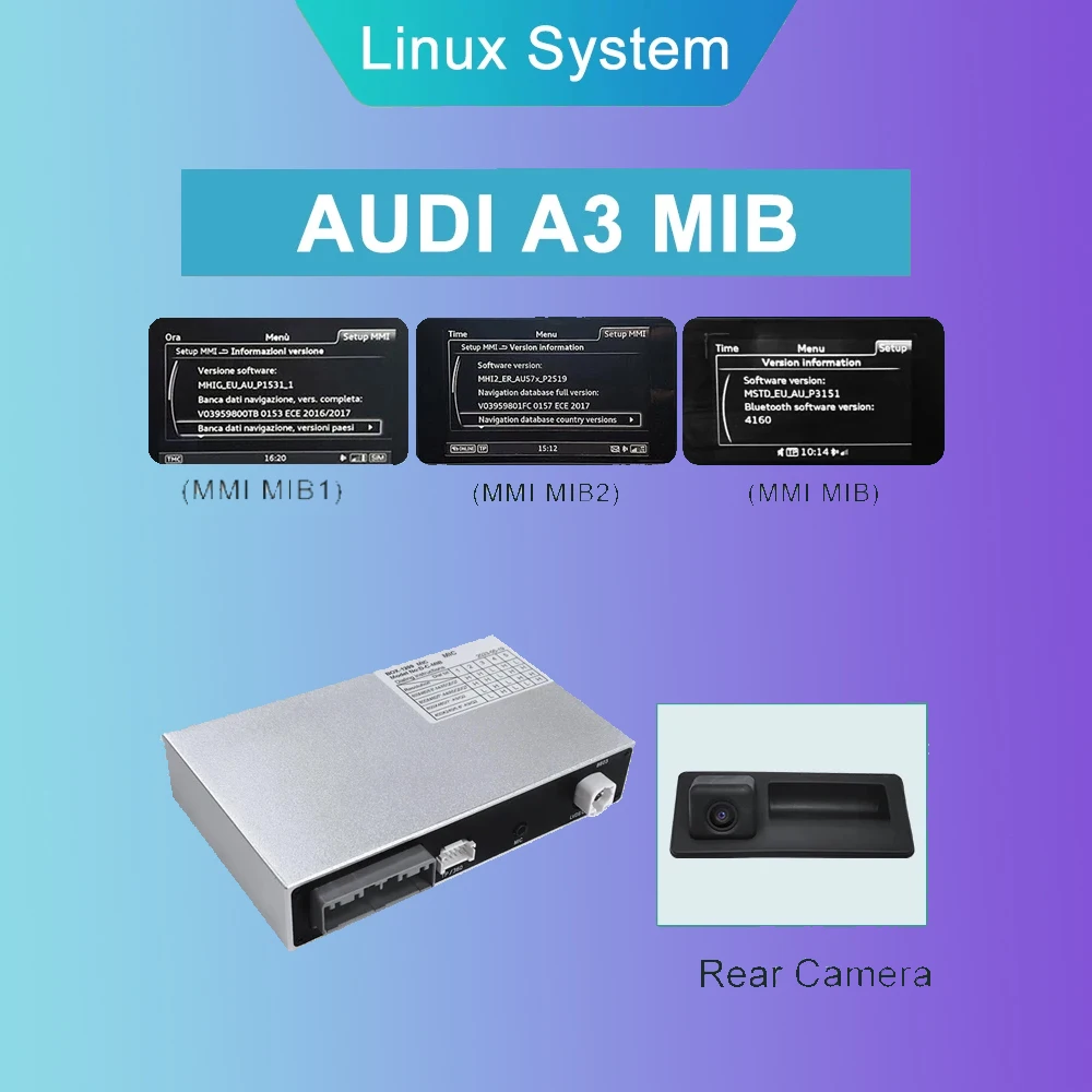 Android 7 Inch For Audi A3 2013-2018 Android 13 Touch Scre Car