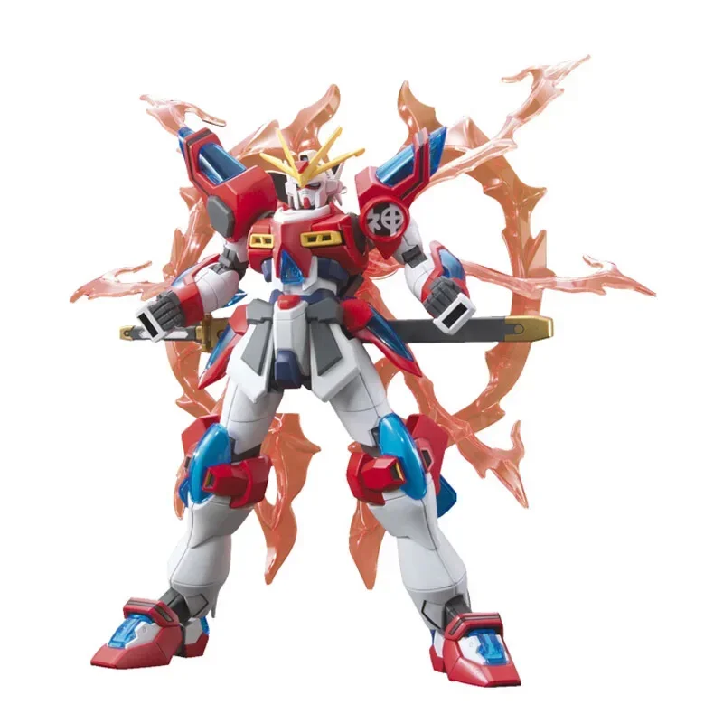BANDAI HGBF 1/144 FIGHT MAKER ทอง GUNDAM 043 KAMIKI BURNING GUNDAM สูงเล่นประกอบของเล่นของขวัญสะสมรุ่น
