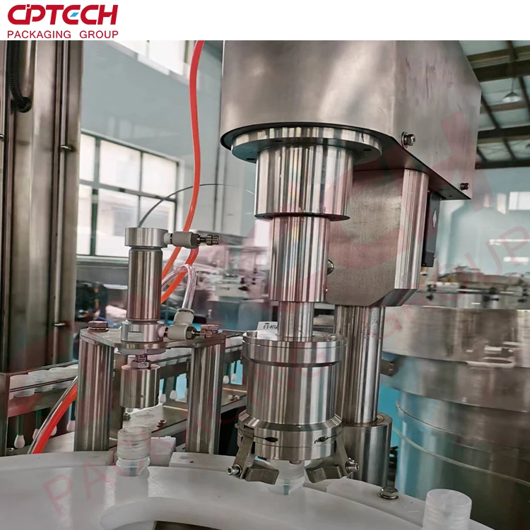 التلقائي زجاجة صغيرة من الزجاج السائل شراب الزيت العطري منظف العطور ويسكي والفودكا آلة تعبئة وتغطية السد