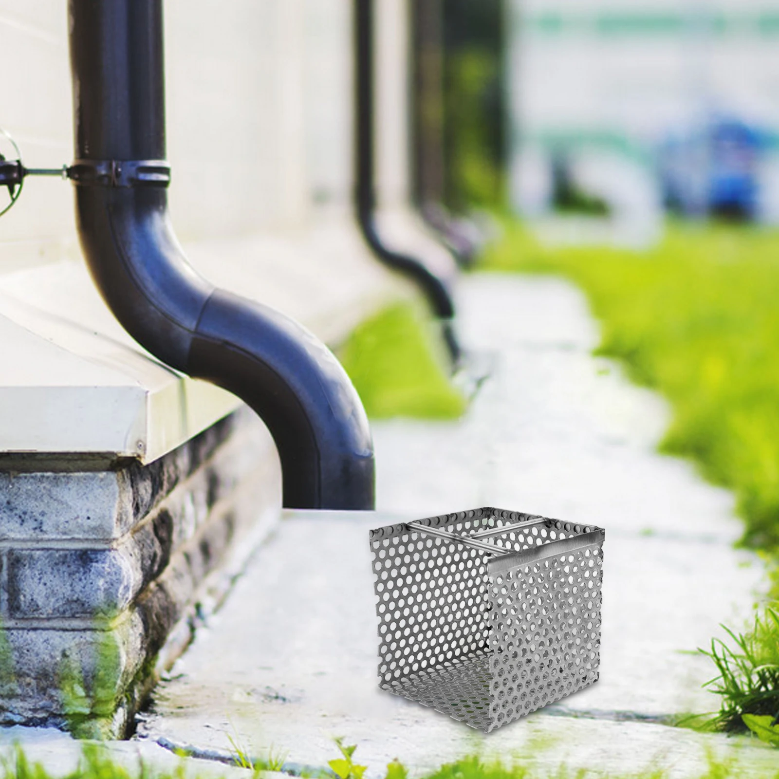 

Stainless Steel Filter Basket For Gutter Drain Channel Large Capacity Durable Mesh Easy Clean Commercial Kitchen Floor Drain
