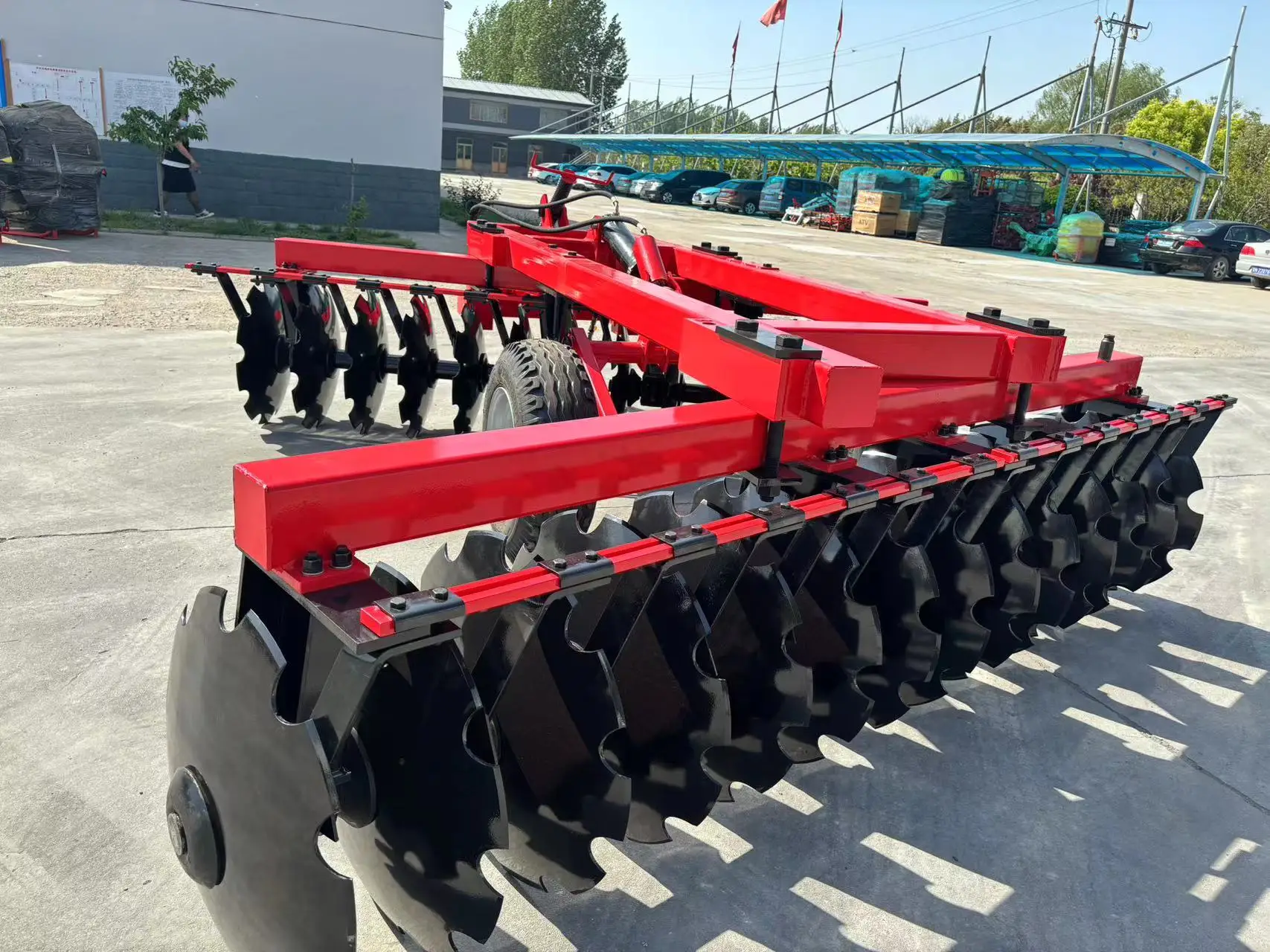 Heavy Duty Tractor Hydraulic Pressure Offset Disc Harrow For Sale