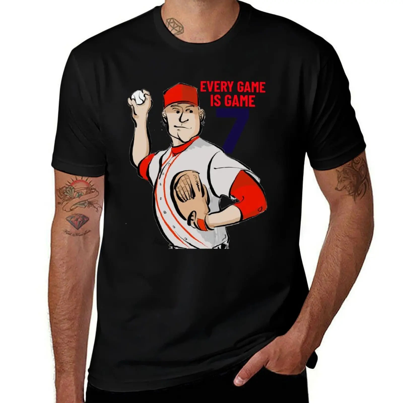

Future Baseball Ace in the Making T-Shirt cotton graphic tees graphic t shirt vintage street wear tee shirts for men
