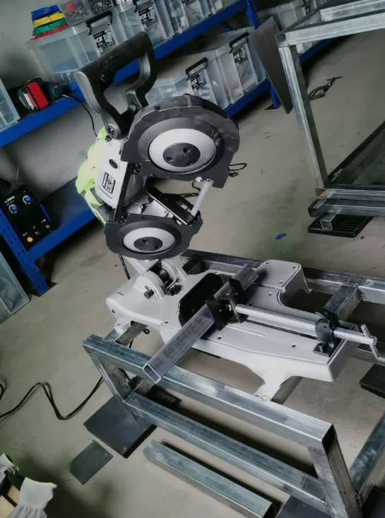 1100W Electric Band Saw Automatic Bench-Top Stainless Steel Metal Cutting Equipment Removable Base Cold Cutting