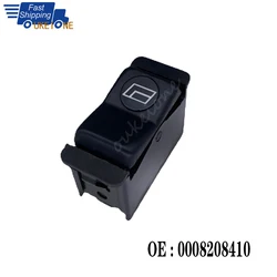 Passenger Electric Window Switch for Mercedes-Benz W123 W126 W201 190E 190D 300SD 300TD 300D 380SEL Car Accessories 0008208410