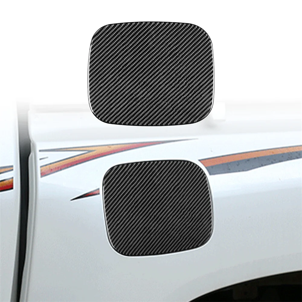 

Carbon Fiber Fuel Cap Decorative Sticker for 15-21 Toyota HiLux Fuel Tank Cover