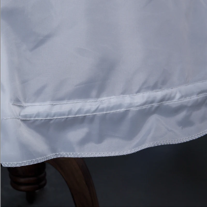 White Wedding Petticoats 3 Layers Steel Ring Elastic Waistband Wedding Accessories Bridal Underskirt for Women image 6