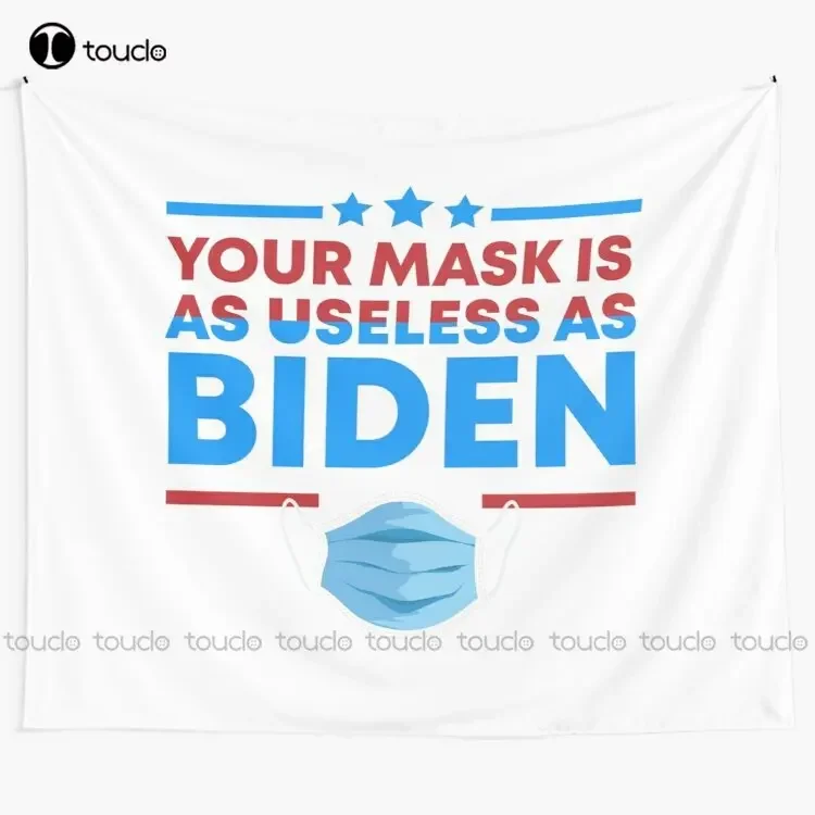 New Joe Biden Sucks Funny Anti-Biden Election Political Tapestry Hip Hop Tapestry Blanket Tapestry Bedroom Bedspread Decoration