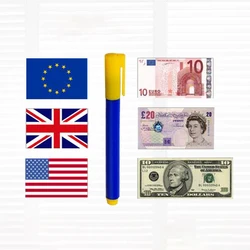 Counterfeit Money Detector Pen Fake Banknote Tester Currency Cash Checker Water-based Checking Tools Marker