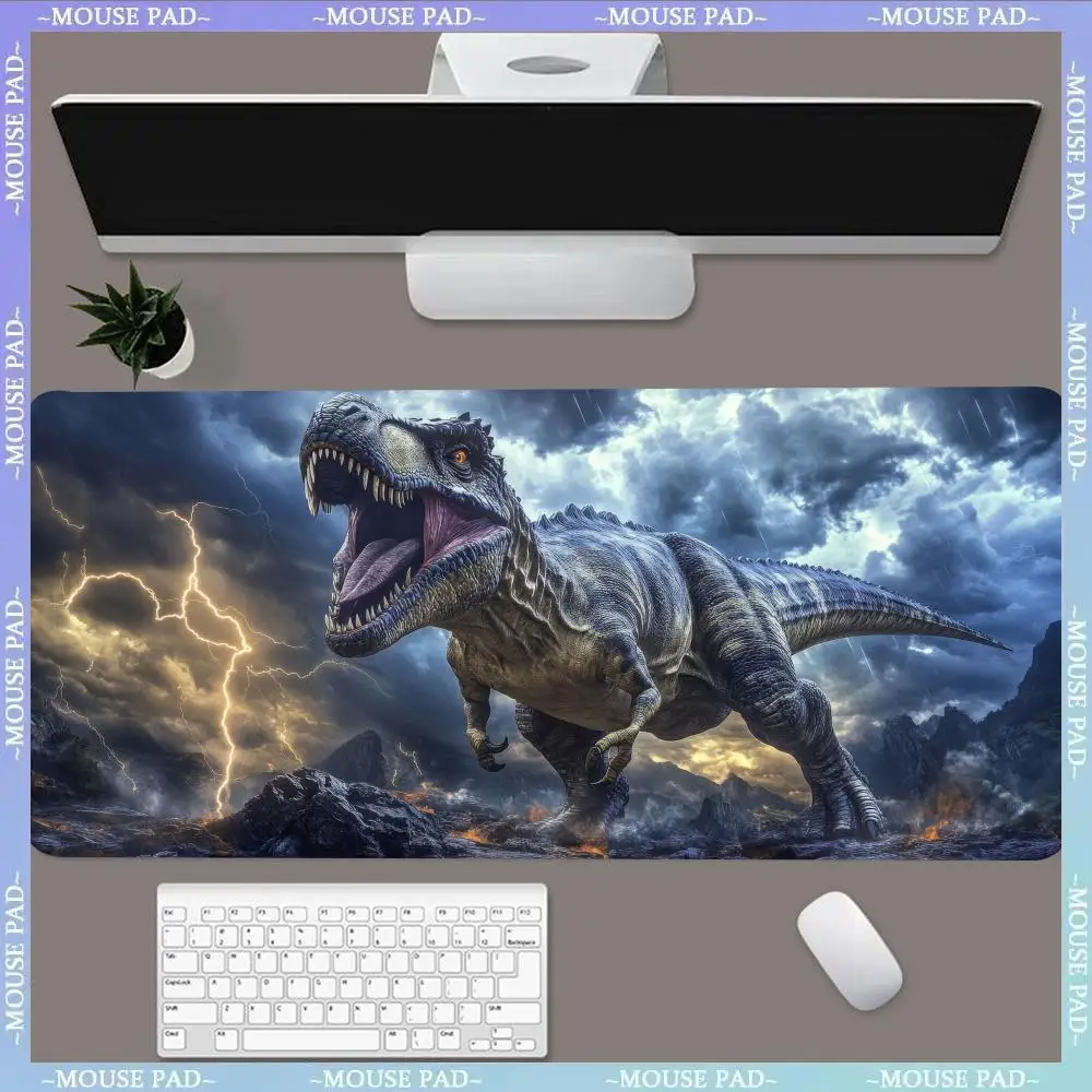 Boys' favorite dinosaurs MINISO Mouse Pad Hot Large Game Mause Pads XL Lock Edge Size for Gamee Give gifts daughter boy brother