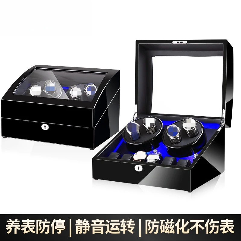 Automatic Mechanical Watch Winder Box Household Watch Rotator Double Position Winder Storage Box