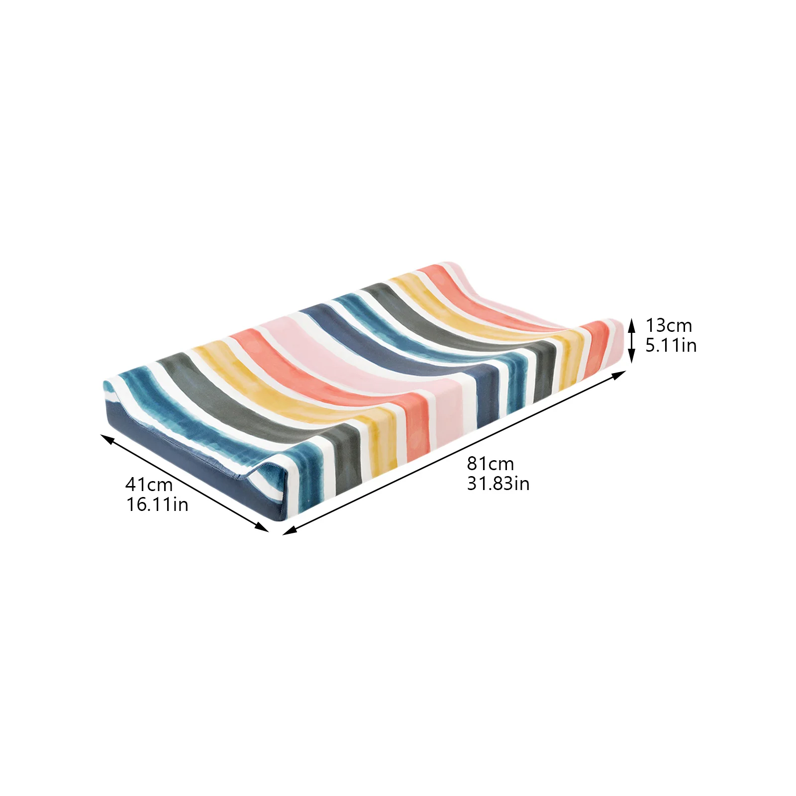 غطاء وسادة طاولة تغيير الحفاضات قابل للغسل وإعادة الاستخدام، ورقة تغيير الحفاضات ناعمة ومريحة وصديقة للبشرة وقابلة للتنفس وسهلة الإزالة #6