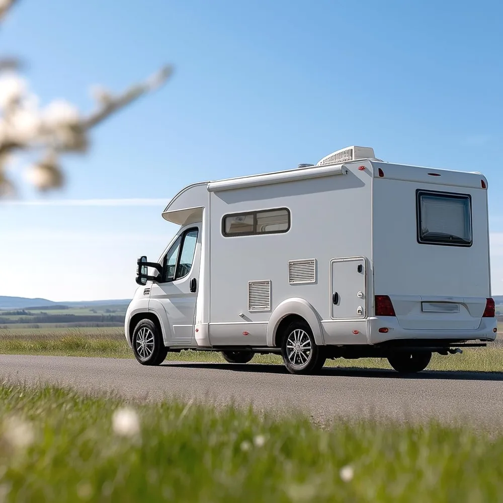 نافذة منزلق أفقية RV عالمية مع حلقة تقليم، 42 عريضة × 12 عالية، نافذة جانبية للشاشة الصافية لمقطورات الدمعة، المعسكر، V #5