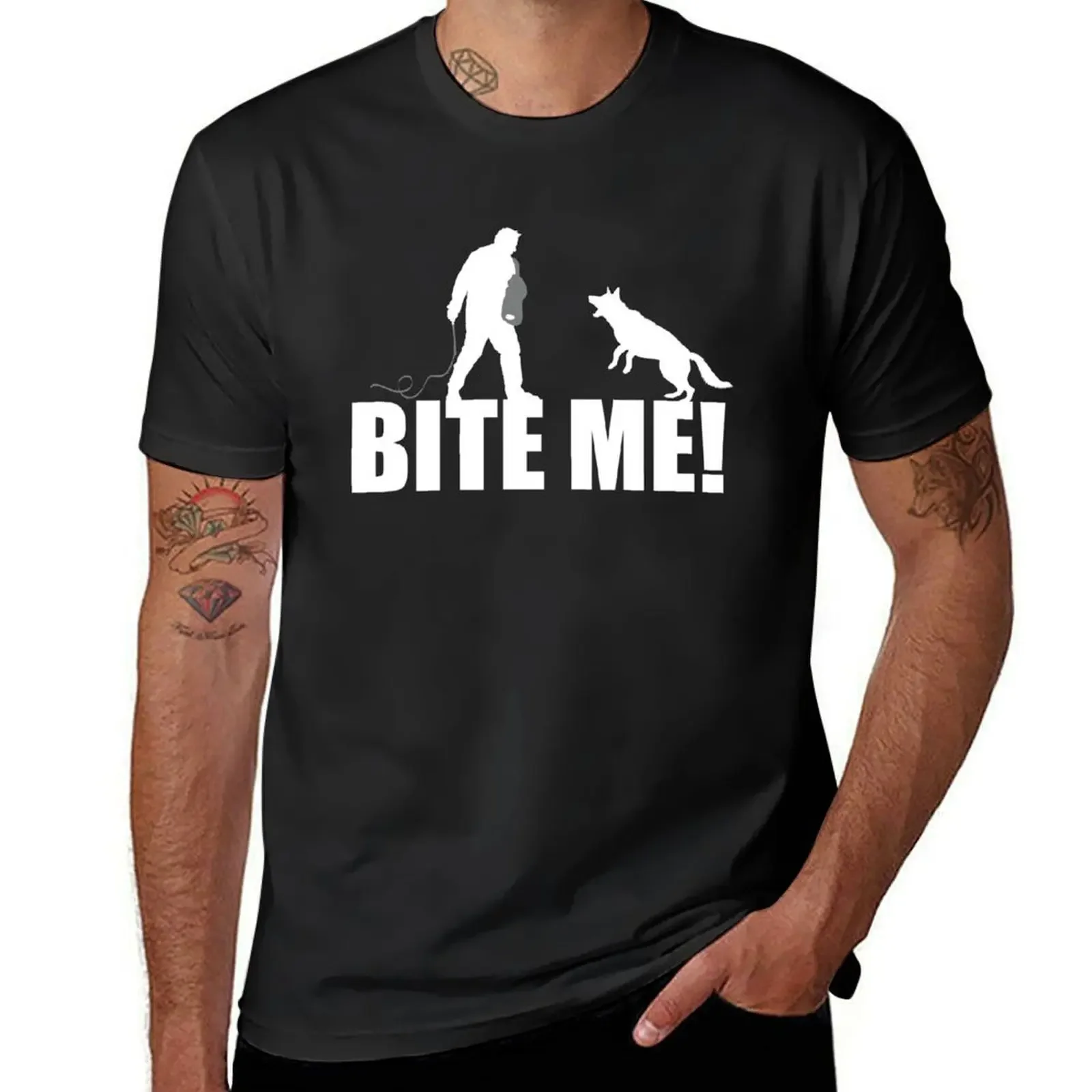 

Dog Protection Training T-Shirt summer clothes customs shirts graphic designer shirts oversized t shirt men